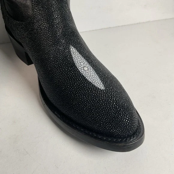 Los Altos Sea Stingray Cowboy Boots 10 D Exotic